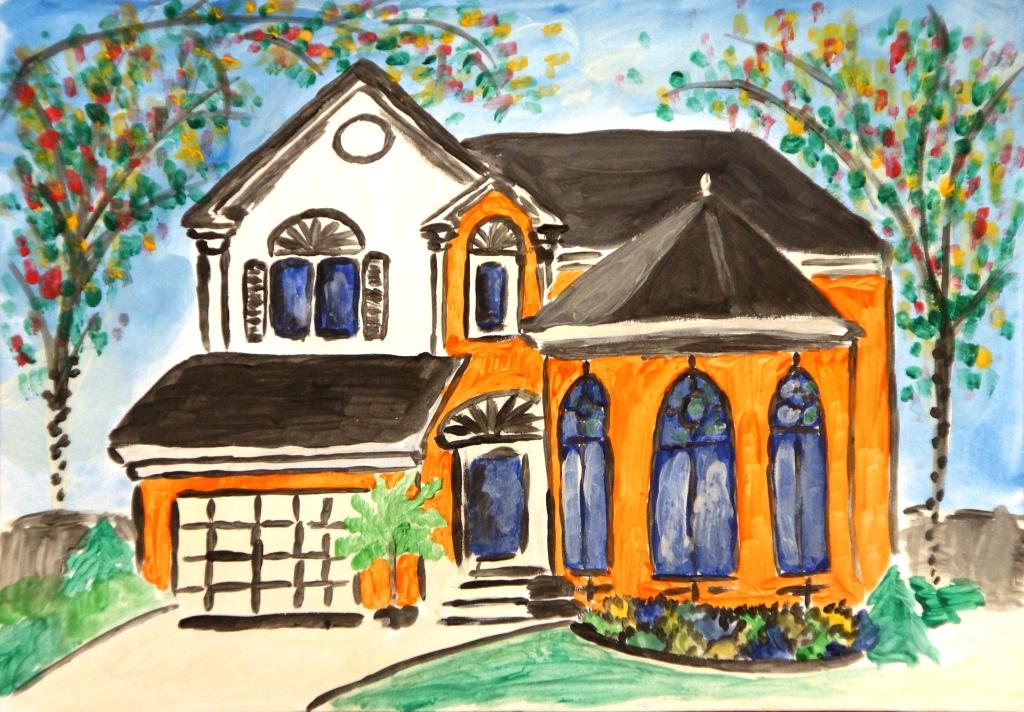 Нарисовать дом мечты 7 класс. Дом рисунок. Рисунки домов и коттеджей. Домик рисунок. Рисование на тему мой дом.