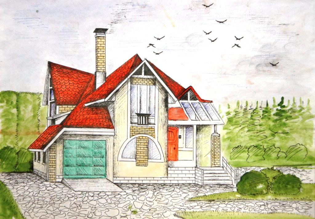 Дом моей мечты рисунок 7 класс изо. Мой дом мечты. Рисунок на тему дом моей мечты. Дом мечты рисунок. Тема на дом моей мечты.